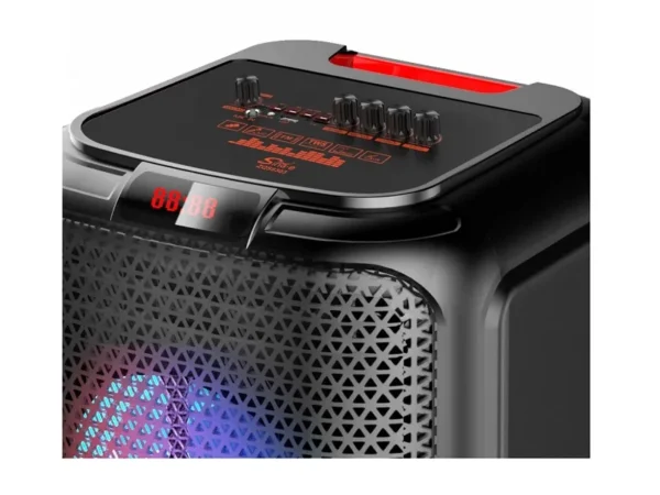 Sing-e ZQS8303 RGB Party Triple Speaker 8 inch 40W Black