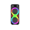 KAKUSIGA KK-8201 GANGZHENG flame light wireless speaker Black