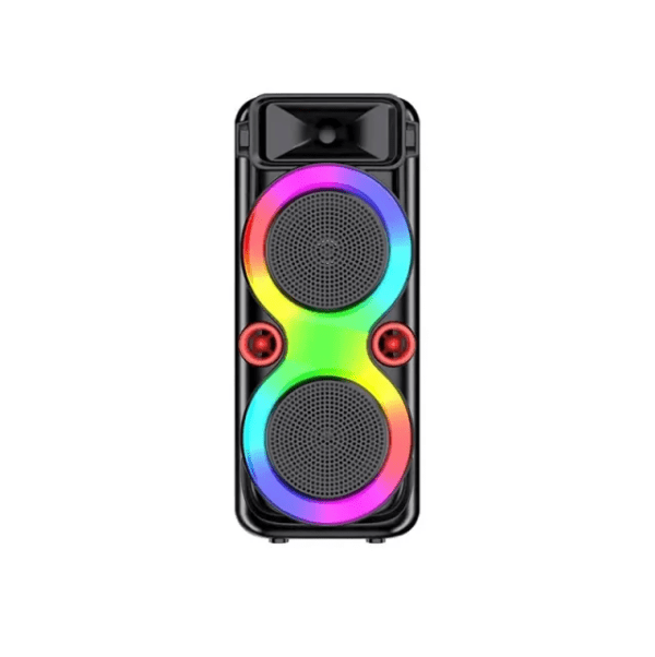 KAKUSIGA KK-8201 GANGZHENG flame light wireless speaker Black