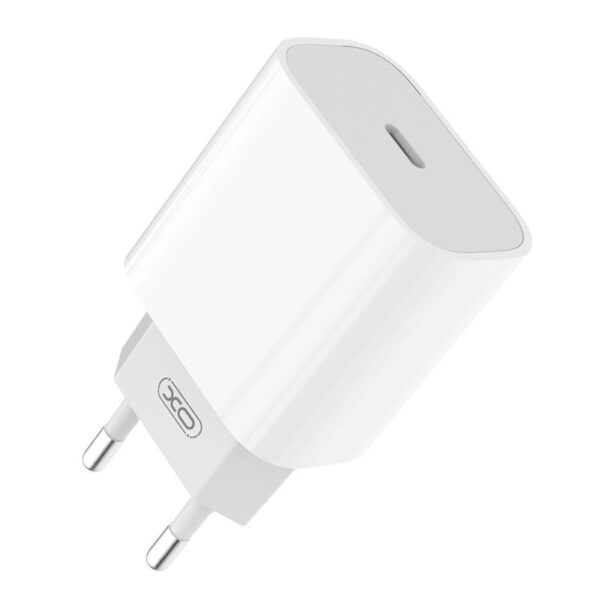 XO L77 PD 20W fast charging EU charger (iphone 12) White