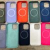 2000947156165-2 Silicone Case With Magsafe IP 16 PLUS Mint