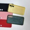 Silicone Case With Microfiber A55 Black