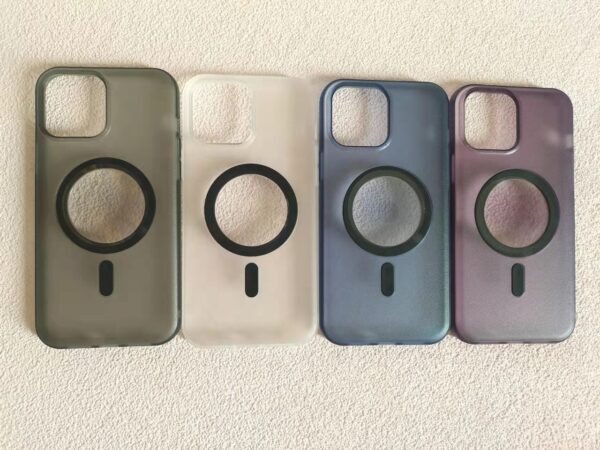 2.0mm case with magsafe ip 13 pro max Purple