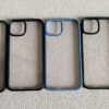 Transparent Acrylic case ip 13 pro Black