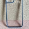 Transparent Acrylic case ip 13 pro Black