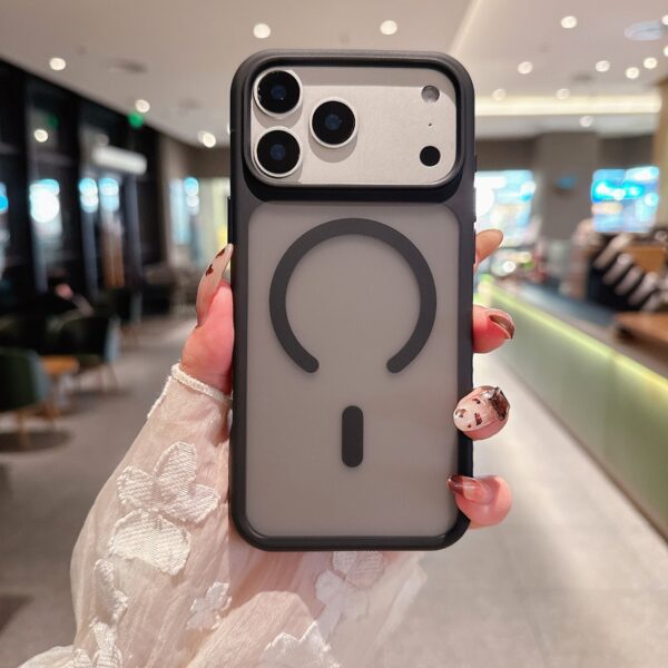 2000947190831 2.0mm double-hole skin feeling magsafe case iPhone 17 Pro GRAY