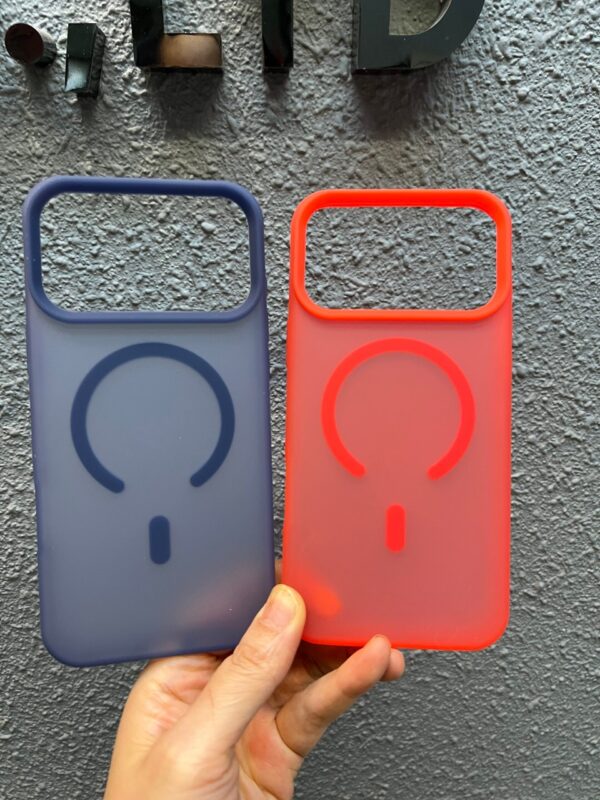 Colorful liquid silicone case iPhone 17 Pro Max WHITE