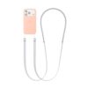 Lanyard crossbody adjustable neck hanging magnetic cloth rope Orange
