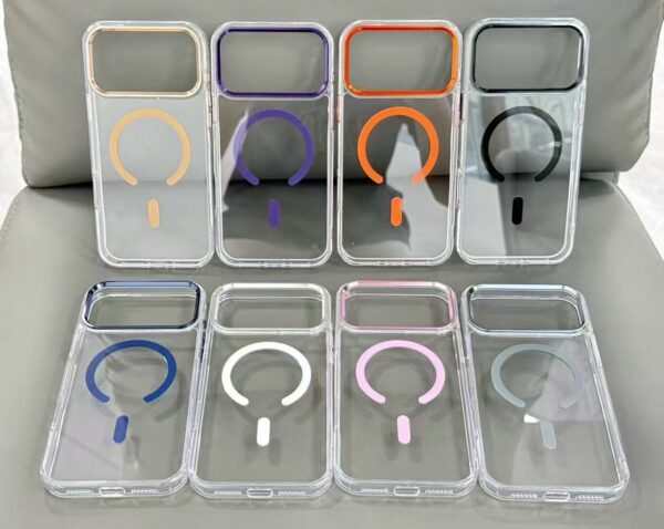 Metal frame magsafe case iPhone 17 BLACK