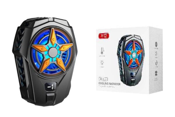 XO SL02 First and second gear function+radiator with temperature display Black