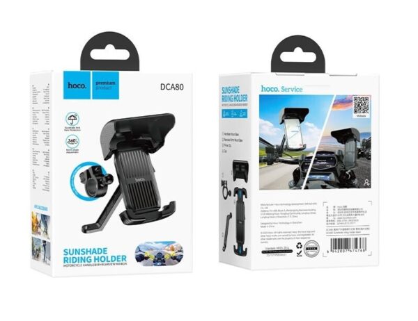 Hoco DCA80 Sunshade riding holder black