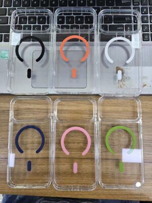 203a959fece9eed0ed895aac539d2c0 2.0mm clear magsafe case iPhone 17 Pro PINK