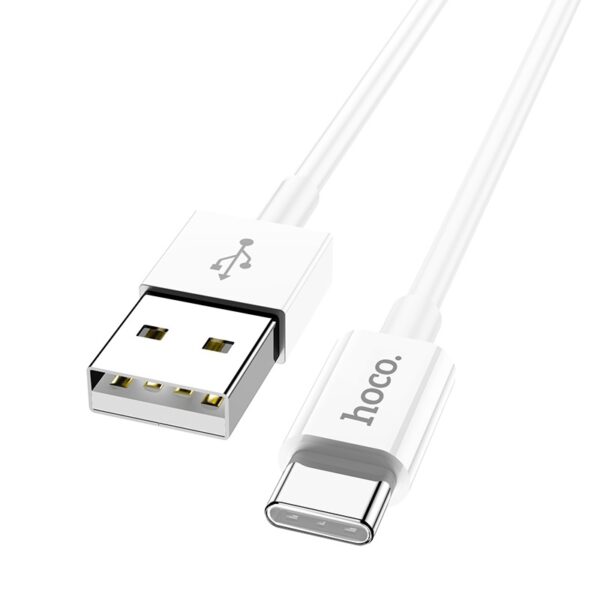 3 Hoco DU38 Lightweight charging data cable Type-C set(20PCS) white