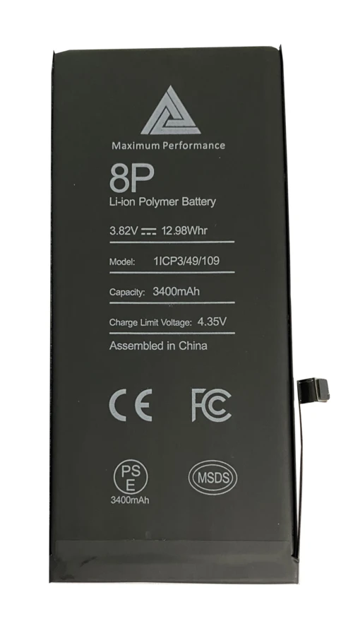 Battery iPhone 8P  3400mAh High Capacity