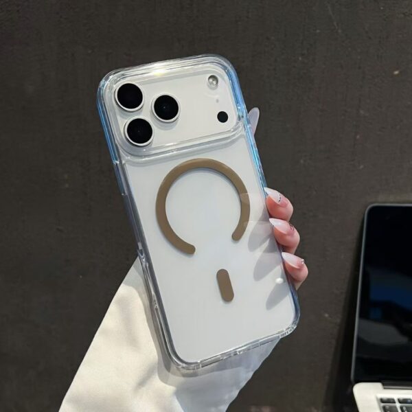 2.0mm clear magsafe case iPhone 17 AIR ORANGE