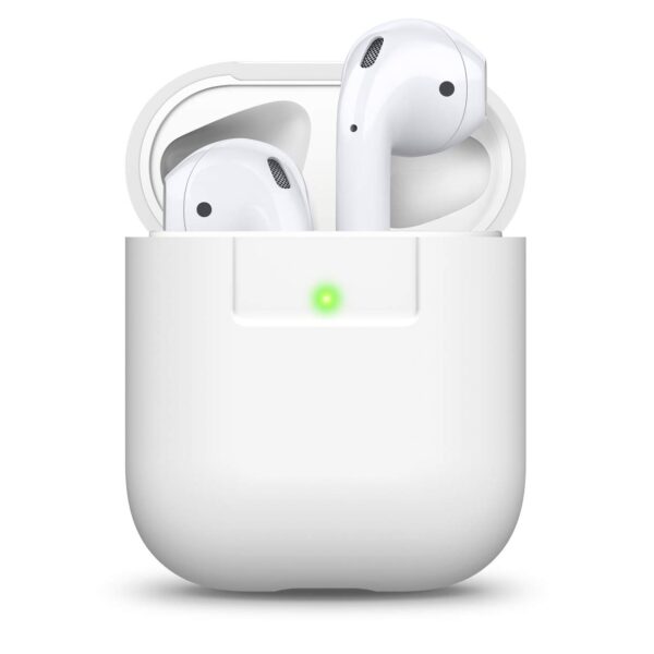 XO  - Apple AirPods silicon case  White