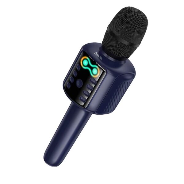 Hoco L24 Shine karaoke microphone blue
