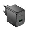 Hoco CS17A Wish single port 22.5W multi-protocol charger(EU) black