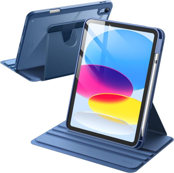 WIWU 360°Rotation magnetic protective Case for iPad 10.2&10.5 Light Blue