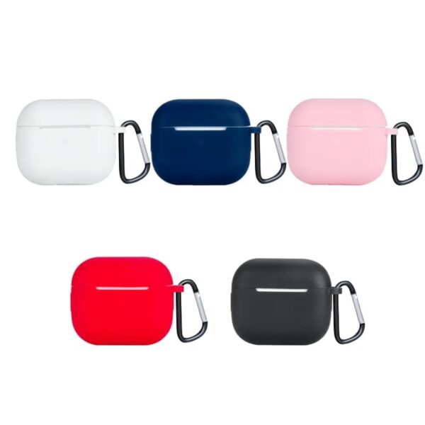 XO K15 Apple Airpods 3 silicon case (with hanger) Black
