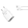 XO L99 EU 2.4A USB charger with Micro cable White