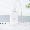 XO L99 EU 2.4A USB charger with Micro cable White