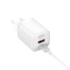 XO L96(EU) Quick Charger (PD30W / USB QC18W) White