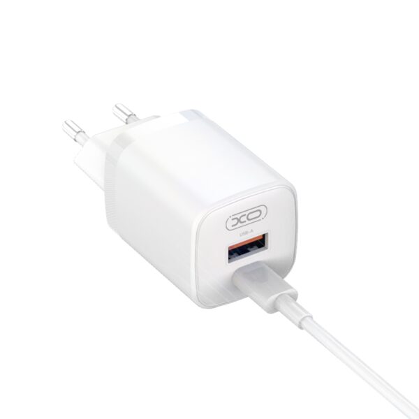 XO L96(EU) Quick Charger (PD30W / USB QC18W) White