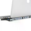 XO HUB010 12 in 1 Multifunctional Docking Station Tranish