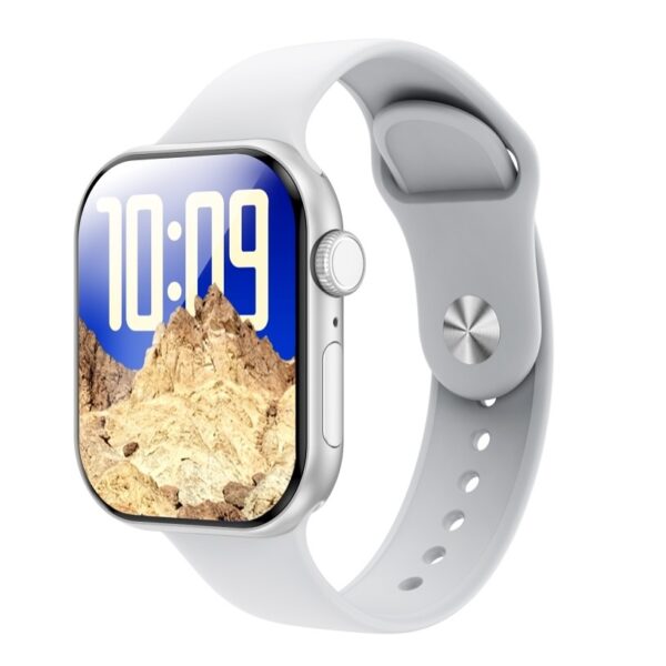 XO W10 Pro AMOLED Screen 10 Generation Wireless Charging Smart Sports Talking Watch 2.04 inch black