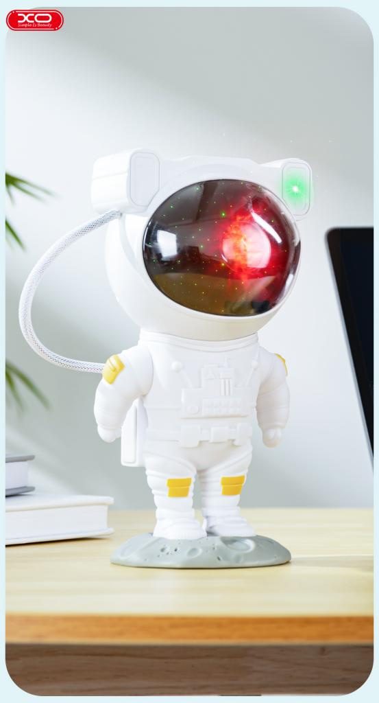 6920680831005-2 XO CF1 Astronaut Star Projector Lamp White