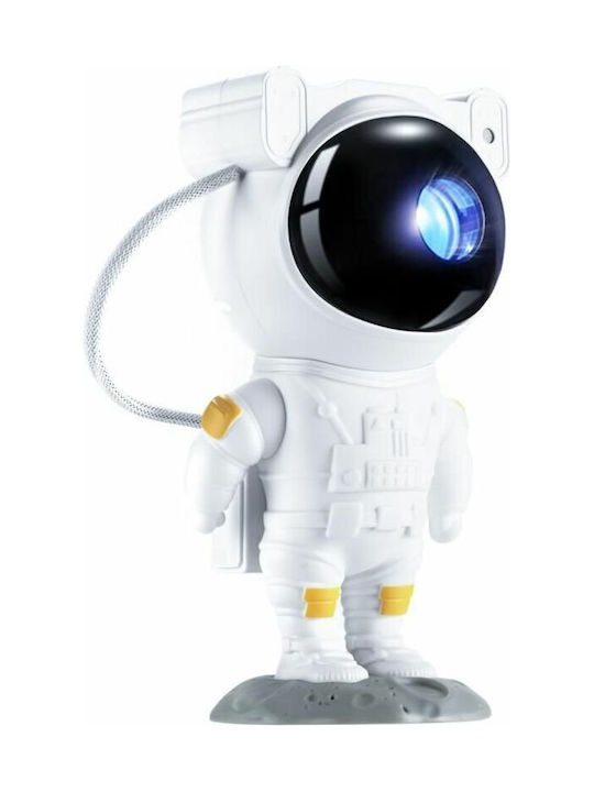 6920680831005-6 XO CF1 Astronaut Star Projector Lamp White