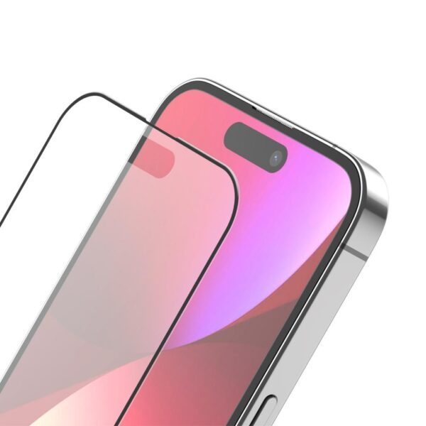 XO FA5 2.5D Anti-glare full glass for iph 14pro max 6.7' Black