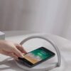 6920680832743-2 XO WX030 15W Wireless Charger + Night Light + Mobile Phone Holder 3 in 1 White