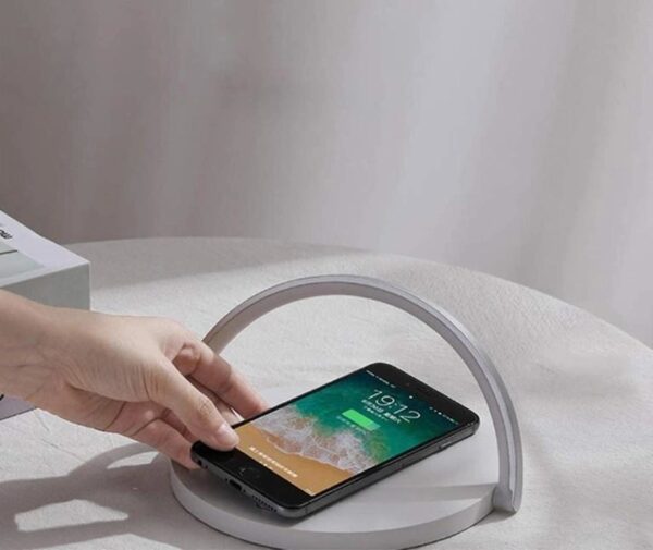6920680832743-2 XO WX030 15W Wireless Charger + Night Light + Mobile Phone Holder 3 in 1 White