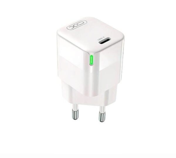 XO CE06(EU) PD 30W GaN lamp display fast Charger white