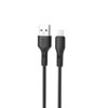 XO NB230 2.4A Rock Series TYPE-C Data Cable Black