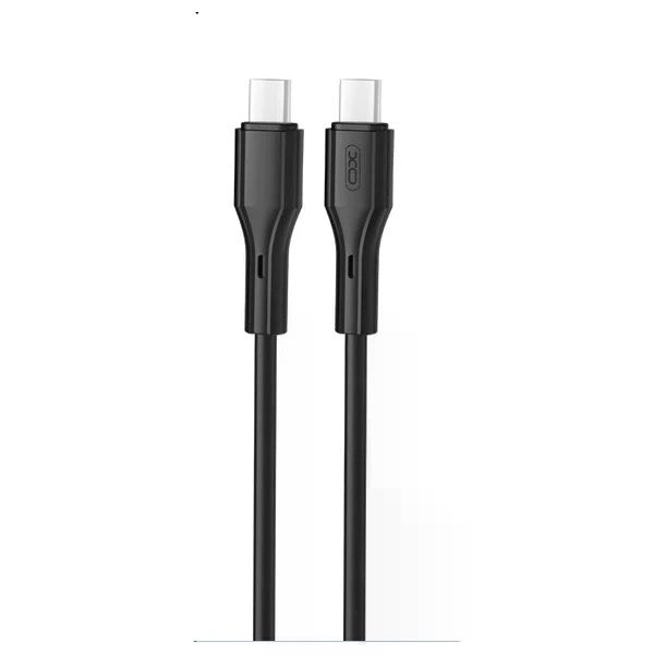 XO NBQ231B Rock Series Type-c to Type-c 60W Data Cable Black