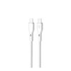 XO NBQ231B Rock Series Type-c to Type-c 60W Data Cable White