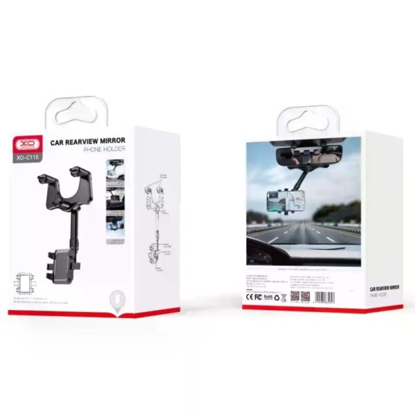 XO C115 hang up the mobile phone bracket Black