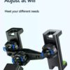 6920680835324-2 XO C117 Double chuck Suction cup live stand Black
