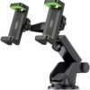 6920680835324-3 XO C117 Double chuck Suction cup live stand Black