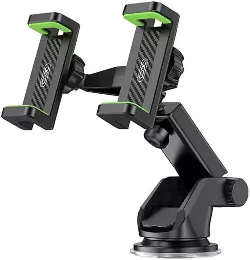 6920680835324-3 XO C117 Double chuck Suction cup live stand Black