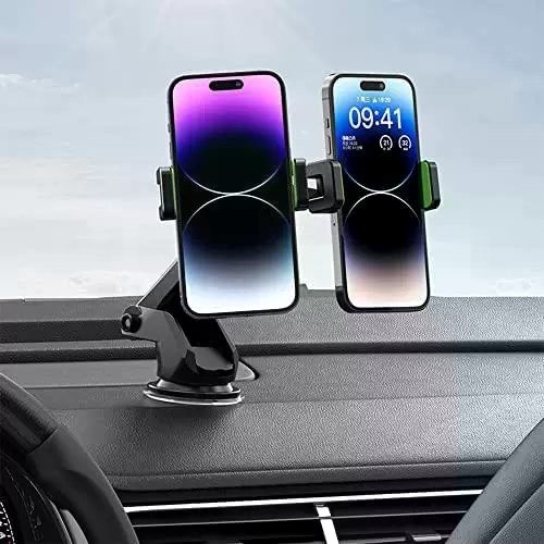 6920680835324 XO C117 Double chuck Suction cup live stand Black