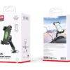 XO C118 motorcycle 360° rotation mobile phone holder Black