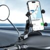 XO C119 motorcycle mobile phone holder Black
