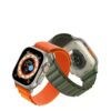 XO BT05B Alpine Woven Nylon Band Watch 42/44/45/49mm Universal Watch Band orange