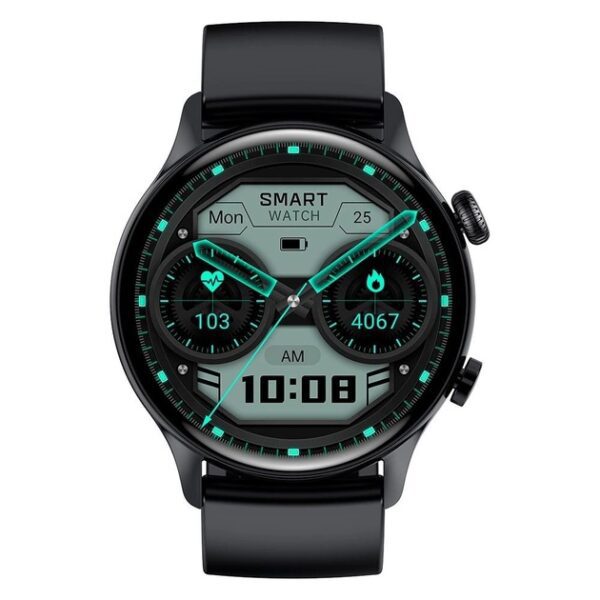 XO J4 Smart Sports Talking Watch  AMOLED screen Black