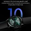 XO J4 Smart Sports Talking Watch  AMOLED screen Black