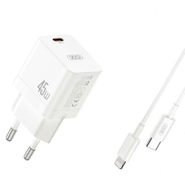 XO CE09(EU) USB-C PD 45W charger White